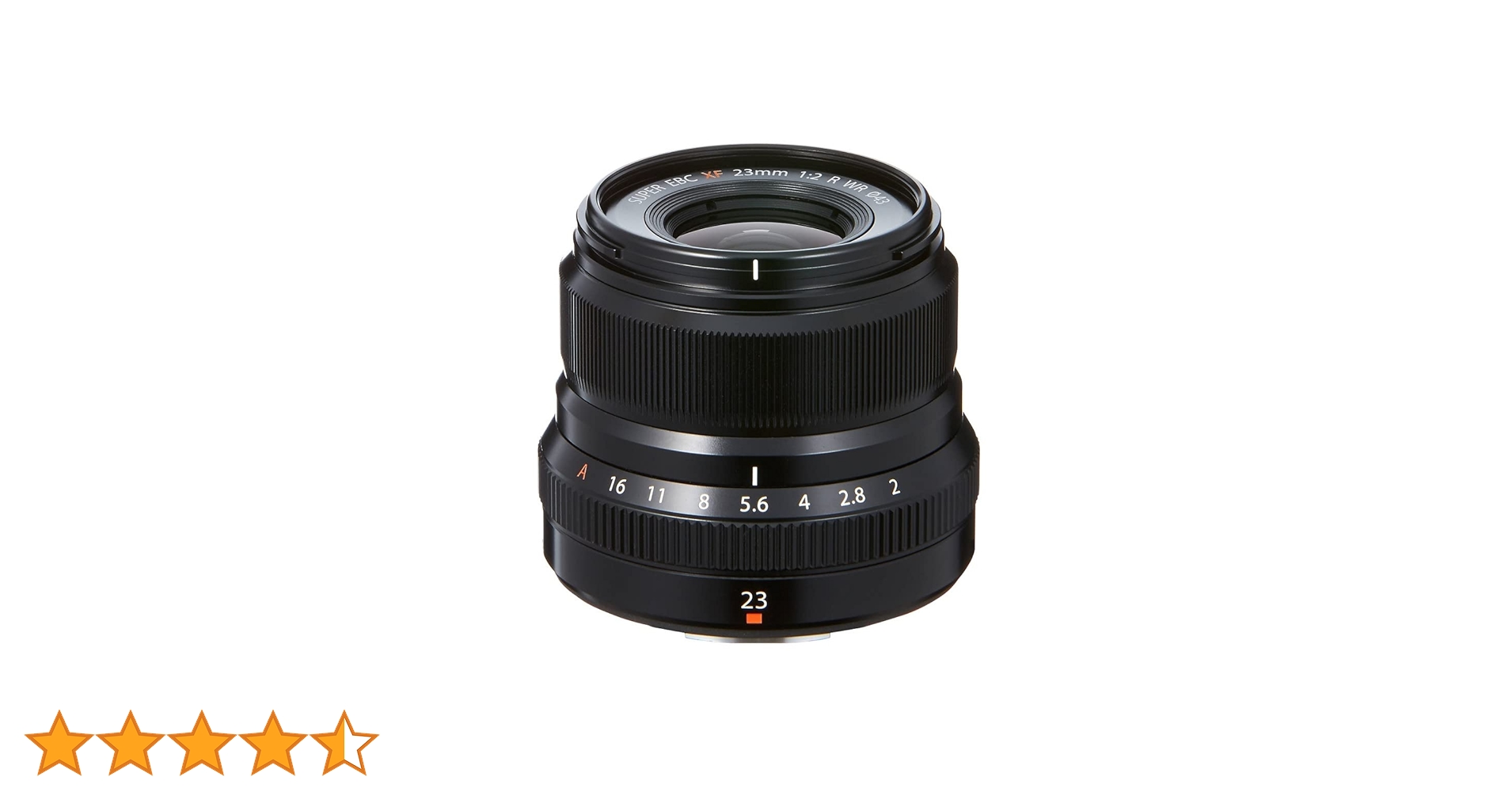 Fujifilm XF23mmF2 R WR - Black: Amazon.co.uk: Electronics & Photo